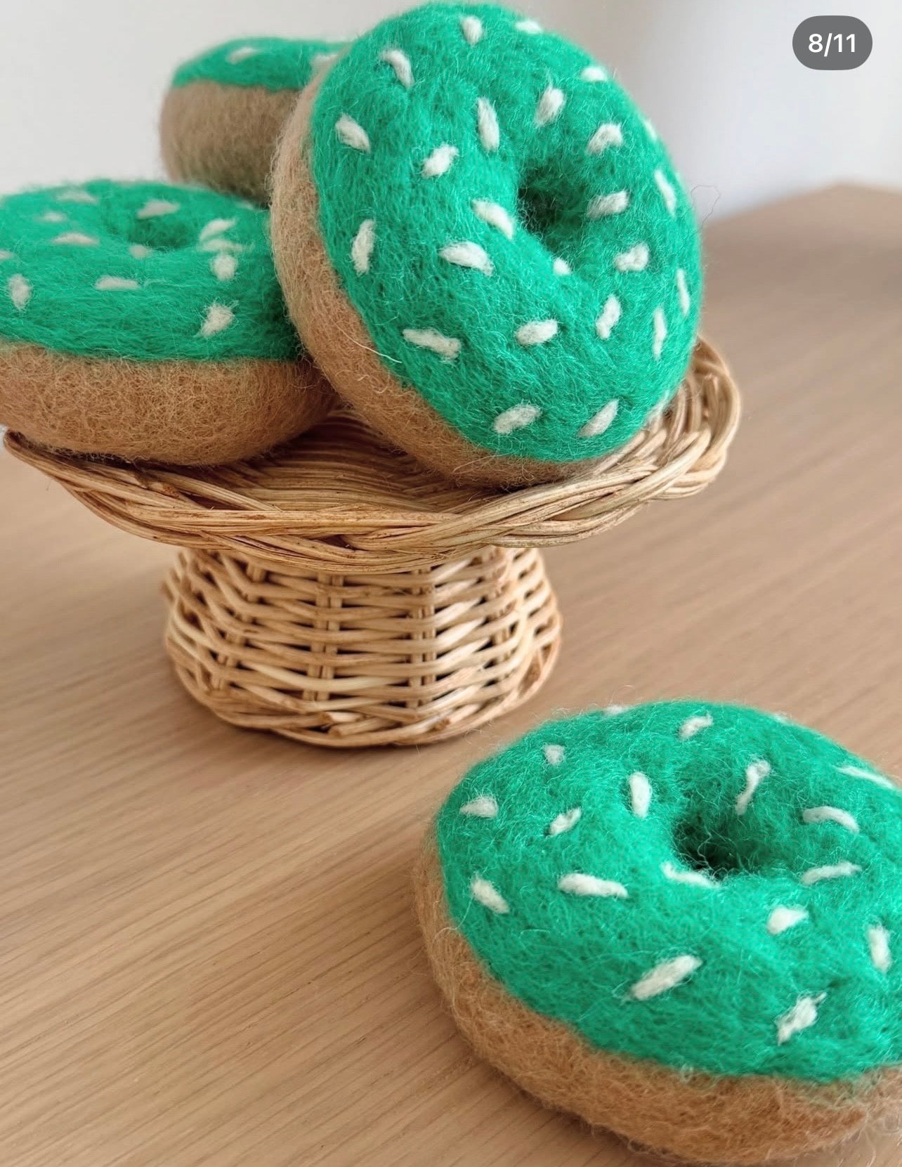 Coming Soon - Mint Sprinkle Donut